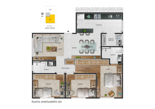 Apartamento Tipo - 301